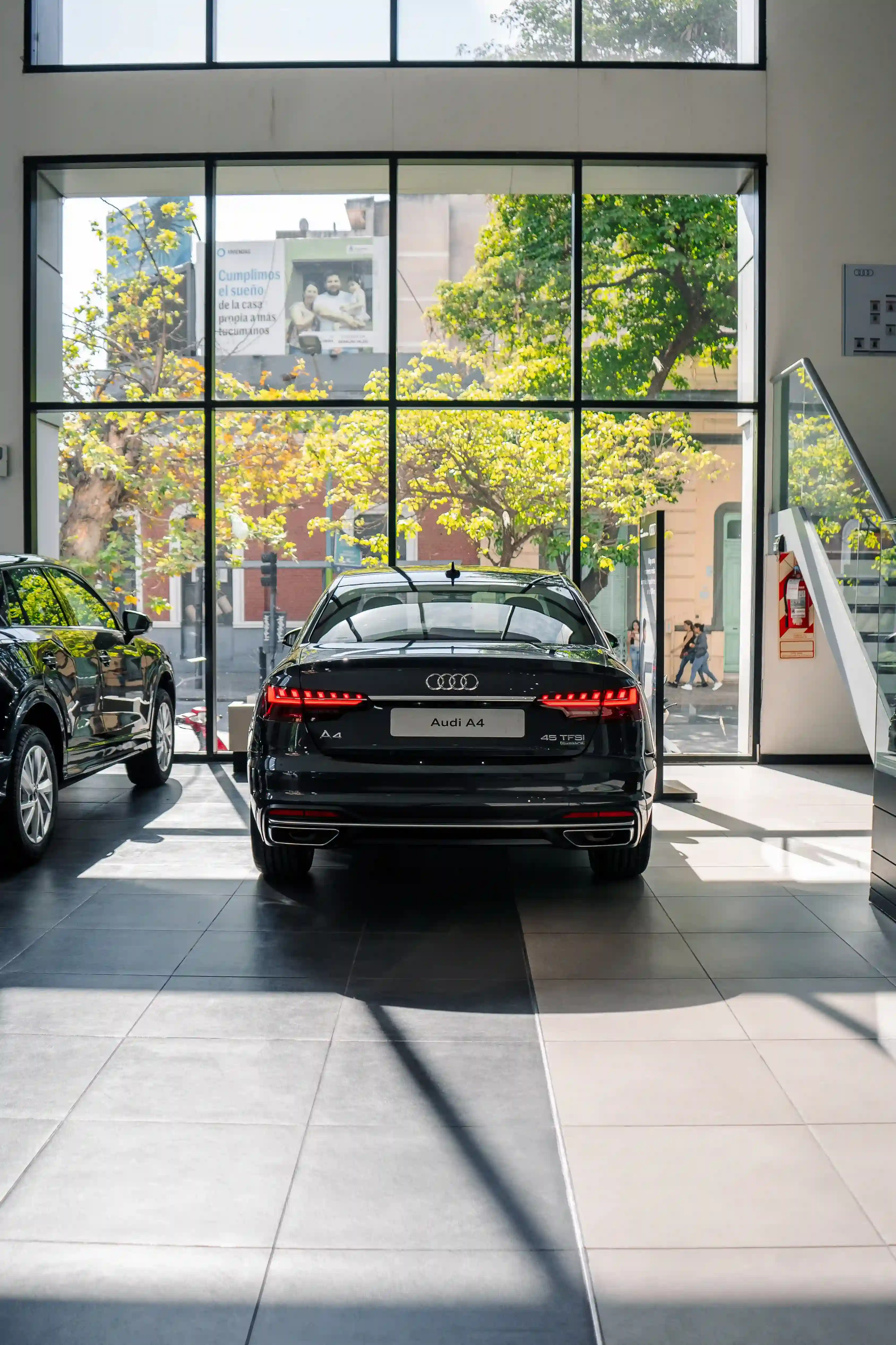 A picture of a job that I did with Audi.