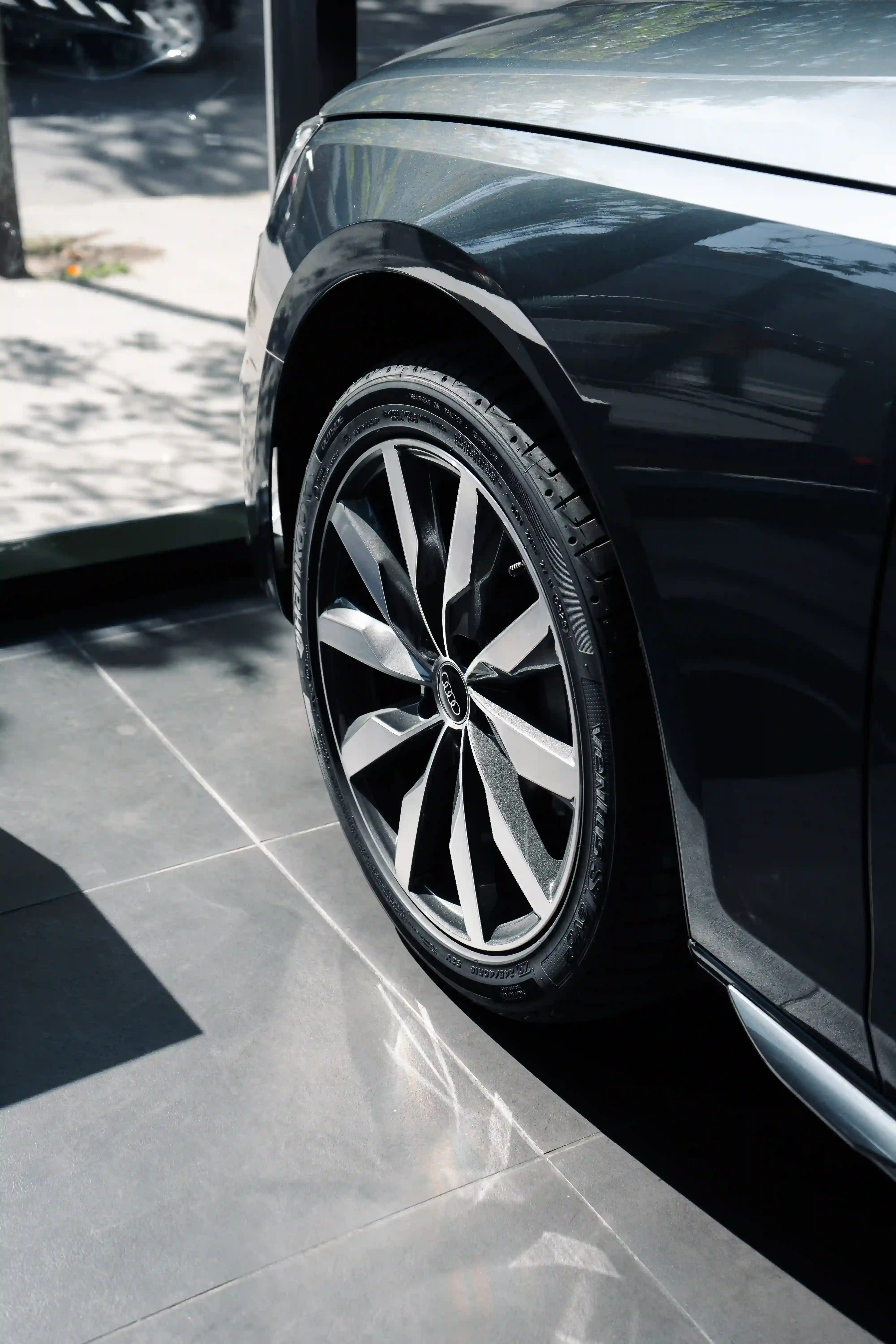 A picture of a job that I did with Audi.